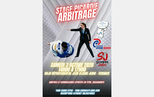 Stage Picardie d'arbitrage