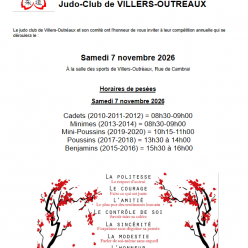 Interclub Villers-Outreaux